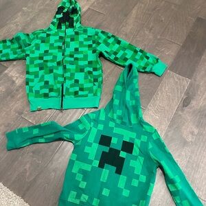 Minecraft Green Hoodies (2)